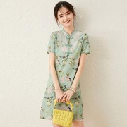LOUIS YAO 白鹿语 WYU21861 女士立领连衣裙