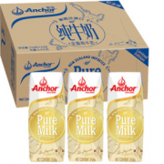 奶味香浓！Anchor 安佳 新西兰进口全脂纯牛奶 258g*24盒