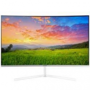 PLUS会员：SAMSUNG 三星 U32R591CWC 31.5英寸VA显示器（3840×2160、60Hz、1500R）