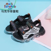 马克华菲 男童露趾软底防滑沙滩鞋