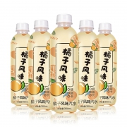 秋林 饮料汽水 大白梨/橘子汽水350ml*12瓶