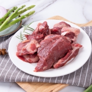 4.9分，原肉整切非合成：500g 绅迪佳 大块新鲜冷冻牛瘦肉