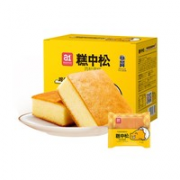 松软可口！A1 糕中松 肉松蛋糕 500g