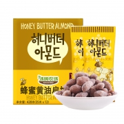 韩国进口 汤姆农场 蜂蜜黄油/山葵味巴旦木 420g