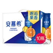 京东百亿补贴：伊利 安慕希 高端畅饮型 希腊风味酸奶果肉型橙凤梨味 230g*10瓶/箱