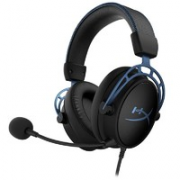 PLUS会员！Kingston 金士顿 HyperX Cloud Alpha S 阿尔法加强版 游戏耳机 蓝色+凑单品