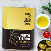 西班牙进口！SANTA TIERRA 特级初榨橄榄油3L