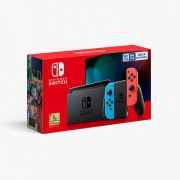 10点：Nintendo 任天堂 国行 Switch游戏主机 续航增强版 红蓝+健身环大冒险 体感游戏
