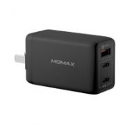 2C1A三口！MOMAX 摩米士 um20 三口GaN氮化镓手机充电器 Type-C 65W