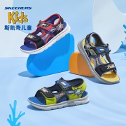聚划算百亿补贴：Skechers 斯凯奇 童鞋 男童凉鞋 沙滩鞋 27.5-38码