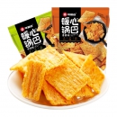 可爱白 暖心锅巴 香辣味 50g*2件+德国捷森黑麦全麦面包500g