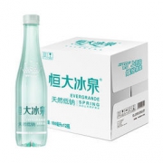 恒大冰泉 低钠天然矿泉水 500ml*12瓶