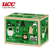 日本进口！UCC 悠诗诗 滴滤式职人挂耳咖啡粉（深厚浓郁） 7g*100袋