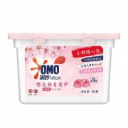 聚划算百亿补贴：奥妙 自然工坊 樱花酵素强力去污 洗衣凝珠 50颗