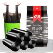 e洁 背心式垃圾袋 45*59cm*5卷 共140只