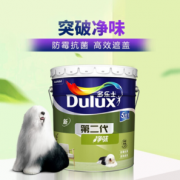 高效遮盖！Dulux 多乐士 A890 第二代五合一净味内墙乳胶漆 18L