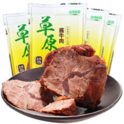 PLUS会员：康新牧场 内蒙古草原酱牛肉 五香味 150g*4袋