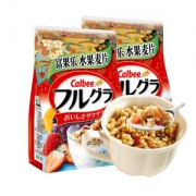 天猫超市 日本 Calbee 水果营养麦片 700g*2袋