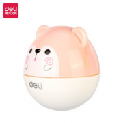 deli 得力 0522 卡通不倒翁卷笔刀 粉色 单只