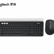 18日0点：罗技 K780键盘 Anywhere 3鼠标 2.4G蓝牙双模无线键鼠套装 石墨黑