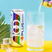 马来西亚进口，0脂低糖：325mlx6罐 100Plus冲劲 运动功能饮料