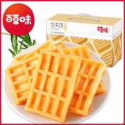 百草味 华夫饼1kg整箱