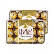 FERRERO ROCHER 费列罗 榛果夹心巧克力 30粒*2盒