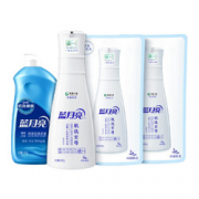 Bluemoon 蓝月亮 洗衣液 660g瓶+600g袋装×2+500g 4件套