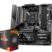 PLUS会员！MSI 微星 MAG B550M MORTAR迫击炮 主板 +AMD 锐龙5 5600X 处理器 板U套装