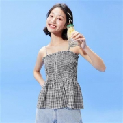 限尺码：LEDIN 乐町  女士吊带内搭上衣  CWCFA2C12B1