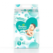 再降价、限新客！Pampers 帮宝适 清新帮泡泡纸尿裤 S64片