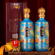 高档礼盒装！西凤酒股份出品 西凤陈酒 佳品 52度浓香型白酒500mL*2瓶