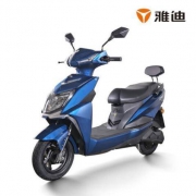 Yadea 雅迪 锐领 电动轻便摩托车  石墨烯高能版蓝色/72V