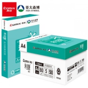 PLUS会员：Comix 齐心 利捷 80g A4 复印纸 500张/包 5包/箱（2500张） C3884-5