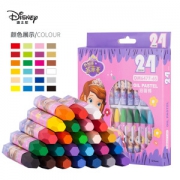Disney 迪士尼 苏菲亚系列 DM6477-6S 儿童油画棒套装 24色
