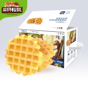 聚划算百亿补贴：三只松鼠  轻格华夫饼 750g