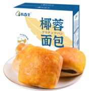 30日18点：卡吉士 椰蓉面包 红豆味 400g*2件