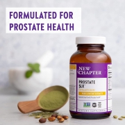 值哭！顶级有机保健品牌，保护前列腺：180粒x2瓶 New Chapter新章 prostate5lx锯棕榈前列腺胶囊