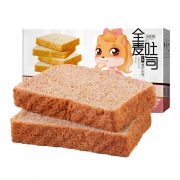 三只松鼠 无蔗糖全麦吐司 600g*1箱