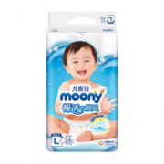 moony 畅透系列 婴儿纸尿裤 L54片