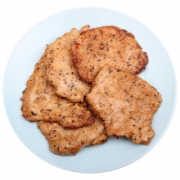 CP 正大食品 黑椒脆皮猪排 1kg*2件+禧美翡翠虾仁1kg