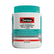 Swisse 无腥味深海鱼油软胶囊 1500mg高浓度含量*400粒