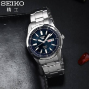 PLUS会员！SEIKO 精工 5号系列 男士机械手表 SNKN67J1