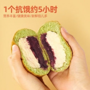 初吉 真全麦魔芋欧包 100g*4个