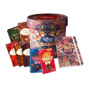 glico/格力高 浓巧 饼干嘉年华 零食桶礼盒