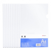 M&G 晨光 ADM92997 透明抽杆夹 10个装 A4/15mm