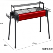 聚划算百亿补贴：原始人 户外烧烤炉  双层 赠送收纳包+球形碳3斤+酒精块4块