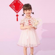 Hello Kitty 凯蒂猫 女小童中式连衣裙