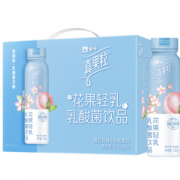 MENGNIU 蒙牛 真果粒 樱花白桃味乳酸菌 230g*10瓶