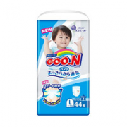 干爽透气！GOO.N 大王 维E系列 男婴拉拉裤 L44